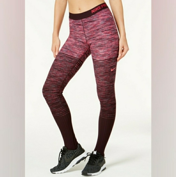 Nike Pants - Nike pro hyperwarm stirrup leggings